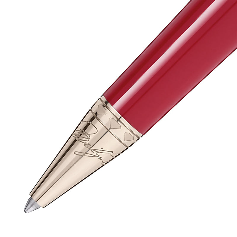 Montblanc Muses Marilyn Monroe Red Precious Resin Ballpoint Pen