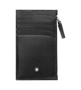 Montblanc Meisterstück Black Leather Five Credit Card Pocket Holder with Zip