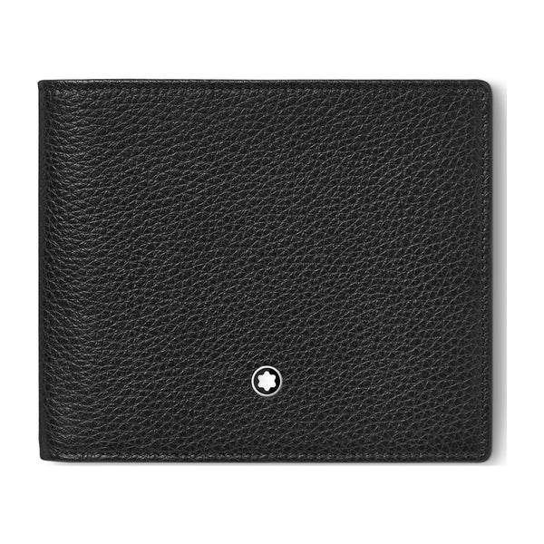 Montblanc Meisterstück Soft Grain Black Leather Eight Credit Card Wallet