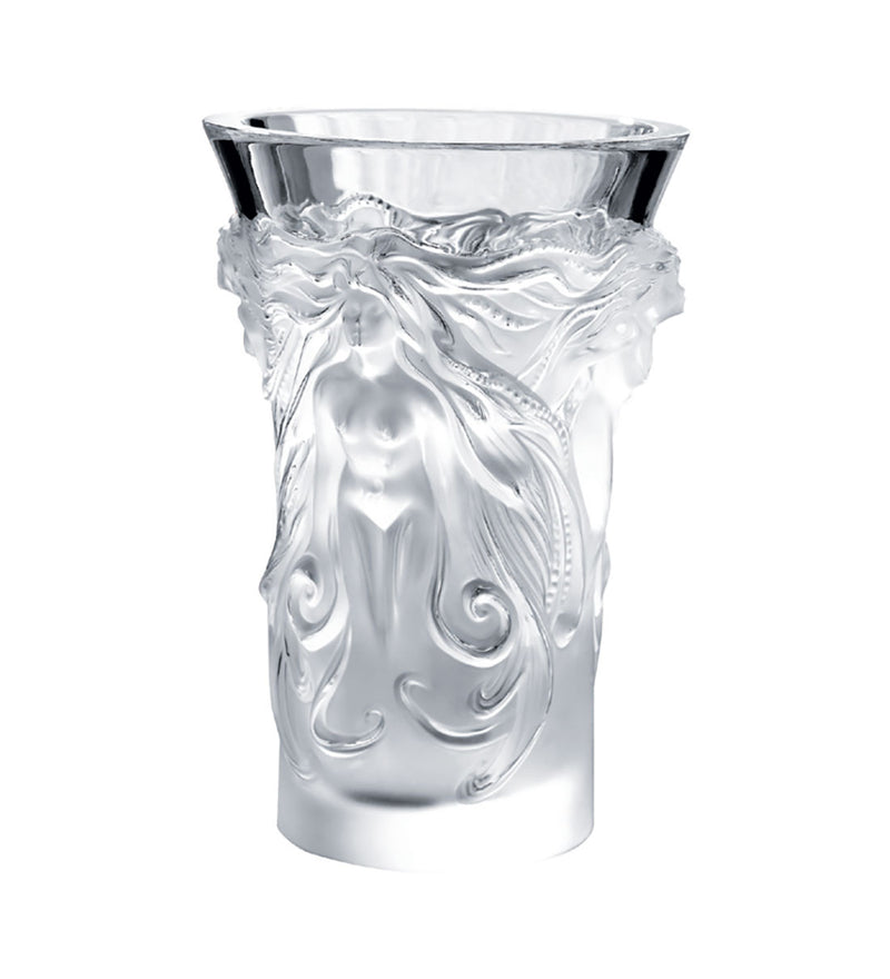 Lalique Fantasia Clear Crystal Vase