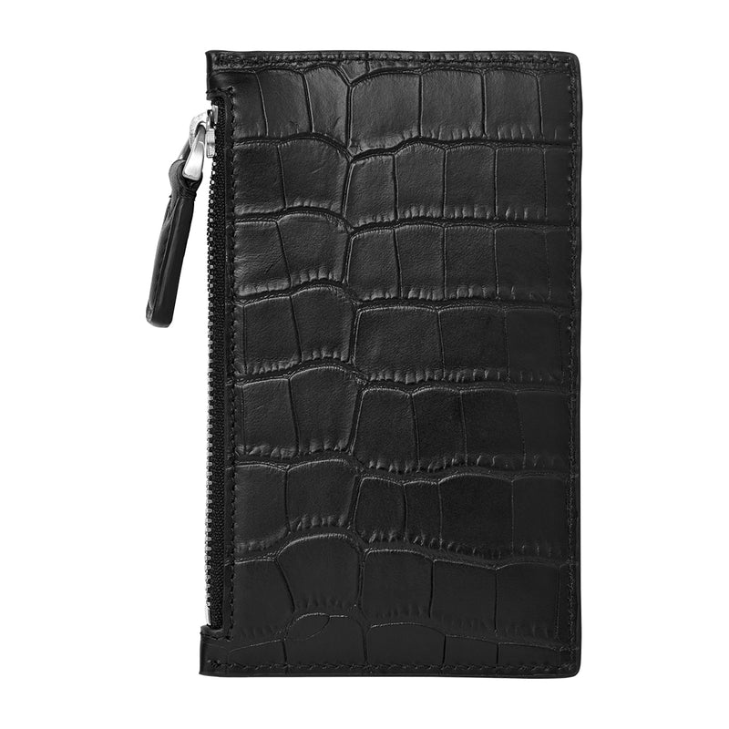 Montblanc Meisterstück Selection Black Calfskin Leather Five Credit Card Coin Case