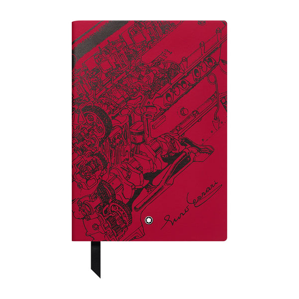 Montblanc Great Characters Enzo Ferrari Red Notebook