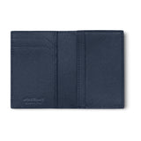 Montblanc Sartorial Navy Blue Leather Business Card Holder