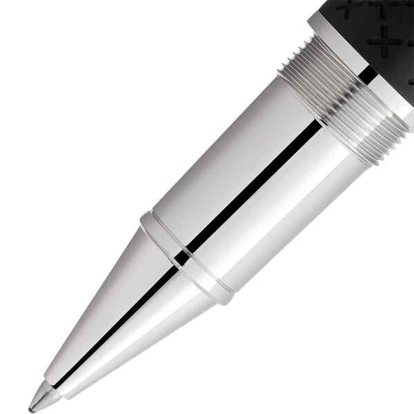 Montblanc Writers Edition Homage to Robert Louis Stevenson Platinum Coated Black Precious Resin Limited Edition Rollerball Pen