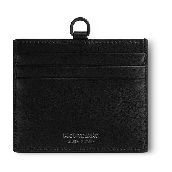 Montblanc Extreme 3.0 Black Leather Six Credit Card Wallet