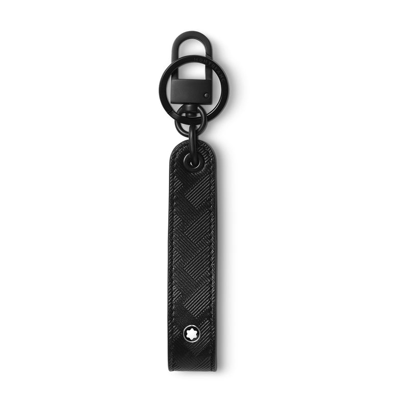 Montblanc Extreme 3.0 Black Leather Key Ring