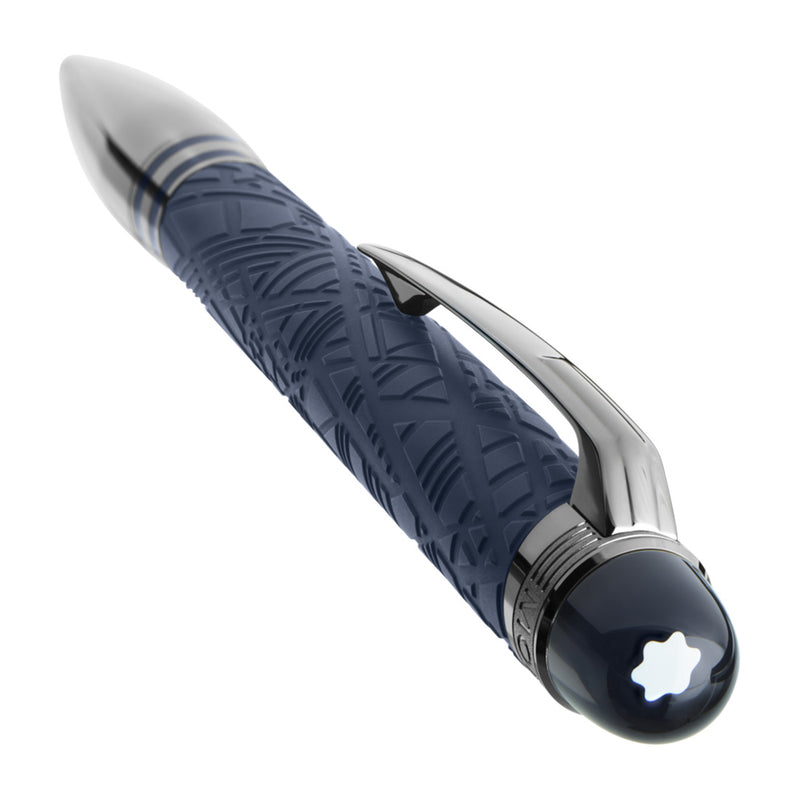 Montblanc Starwalker Doue SpaceBlue Blue Precious Resin Ballpoint Pen