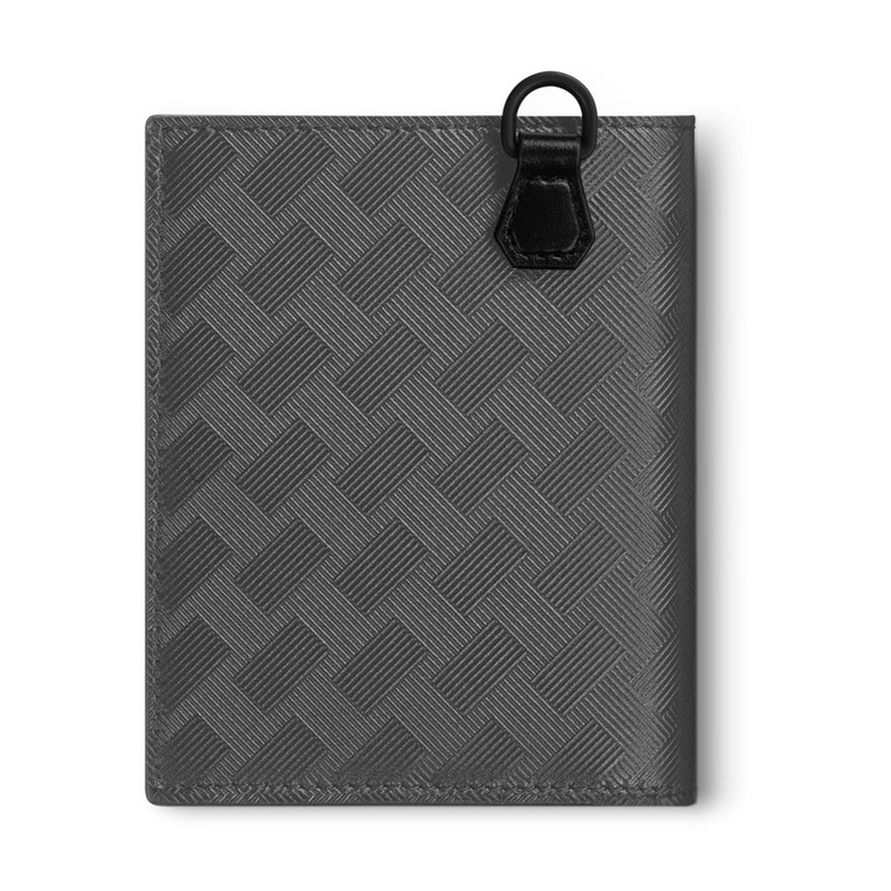Montblanc Extreme 3.0 Grey Leather Six Credit Card Wallet