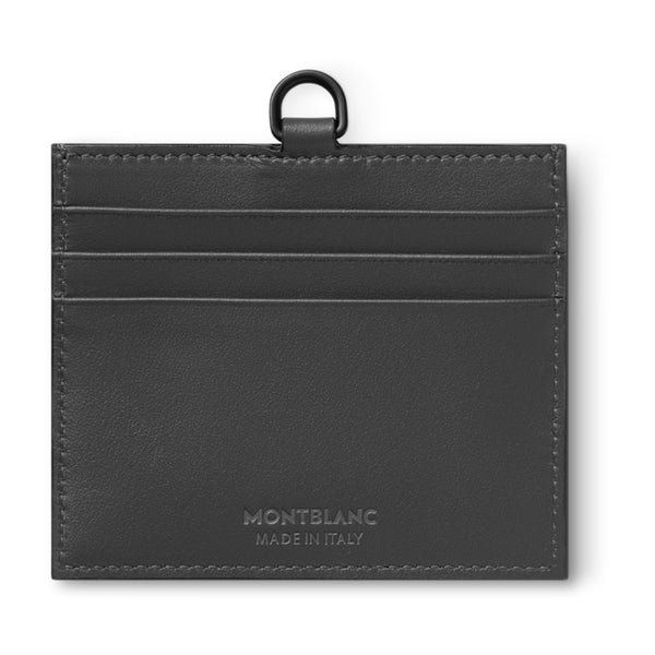 Montblanc Extreme 3.0 Grey Leather Six Credit Card Wallet