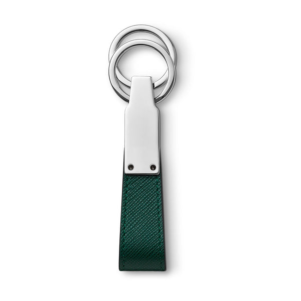 Montblanc Sartorial Green Leather Key Ring