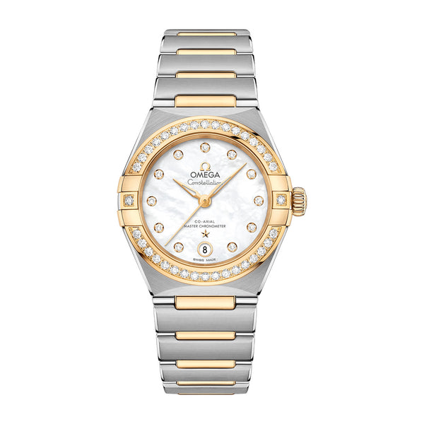 Omega Constellation Manhattan 18ct Yellow Gold and Steel