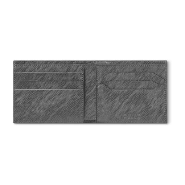 Montblanc Sartorial Forged Iron Leather Six Credit Card Wallet