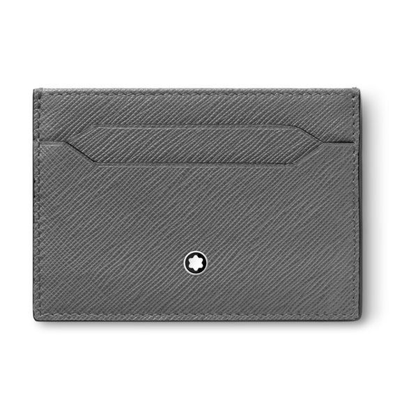 Montblanc Sartorial Forged Iron Leather Five Credit Card Wallet