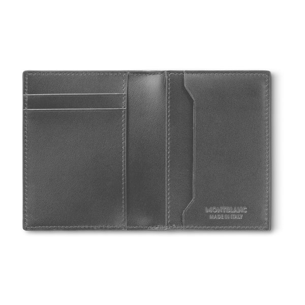 Montblanc Extreme 3.0 Forged Iron Leather Four Credit Card Wallet