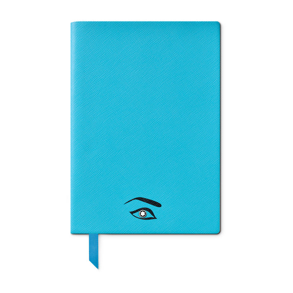 Montblanc Muses Maria Callas Turquoise Calfskin Leather Notebook