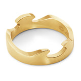 Georg Jensen Fusion 18ct Yellow Gold End Ring