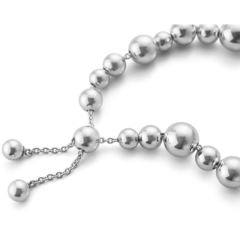 Georg Jensen Moonlight Grapes Sterling Silver Boule Bracelet