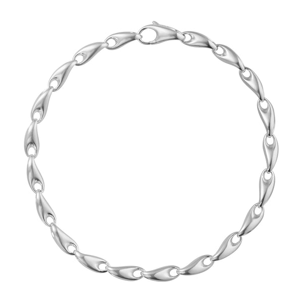 Georg Jensen Reflect Sterling Silver Link Bracelet