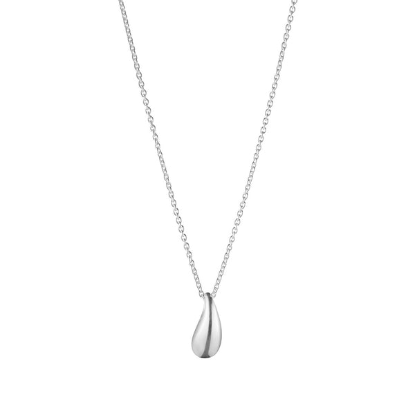 Georg Jensen Reflect Sterling Silver Pendant and Chain Small