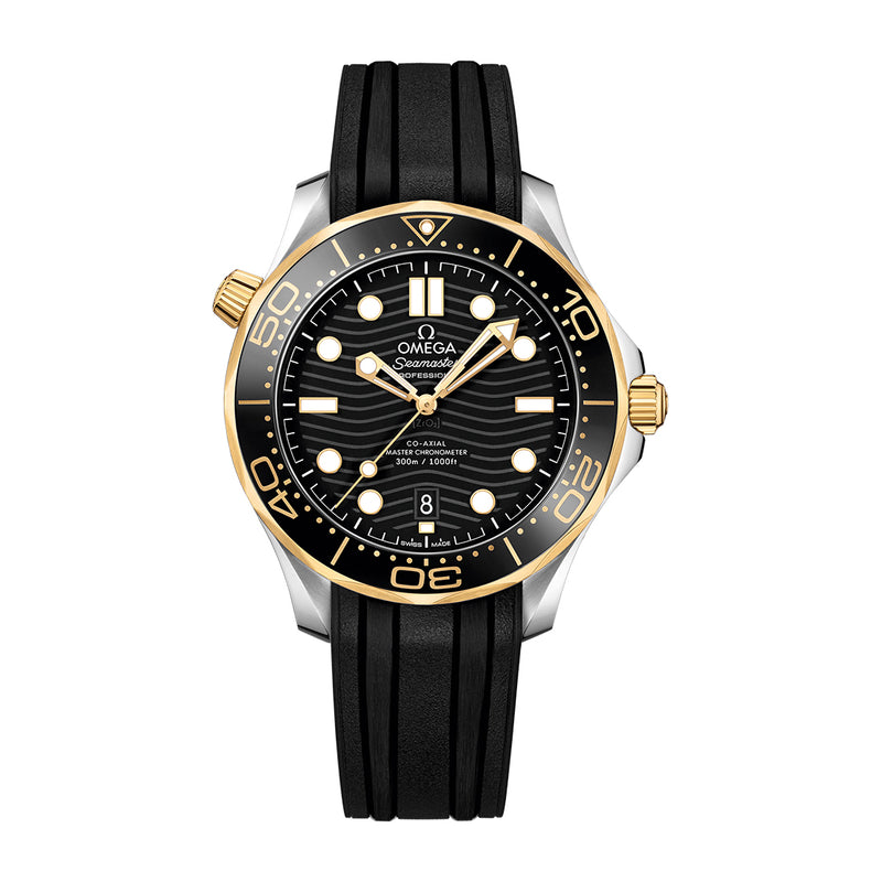 Omega Seamaster 300M 18ct Yellow Gold and Steel