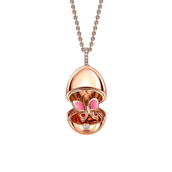 Fabergé Essence 18ct Rose Gold Butterfly Surprise