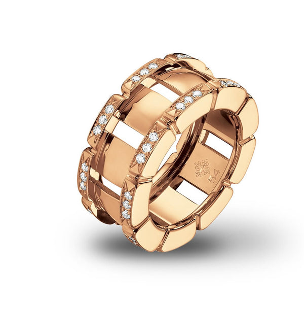 Patek Philippe Twenty-4 18ct Rose Gold Diamond Ring