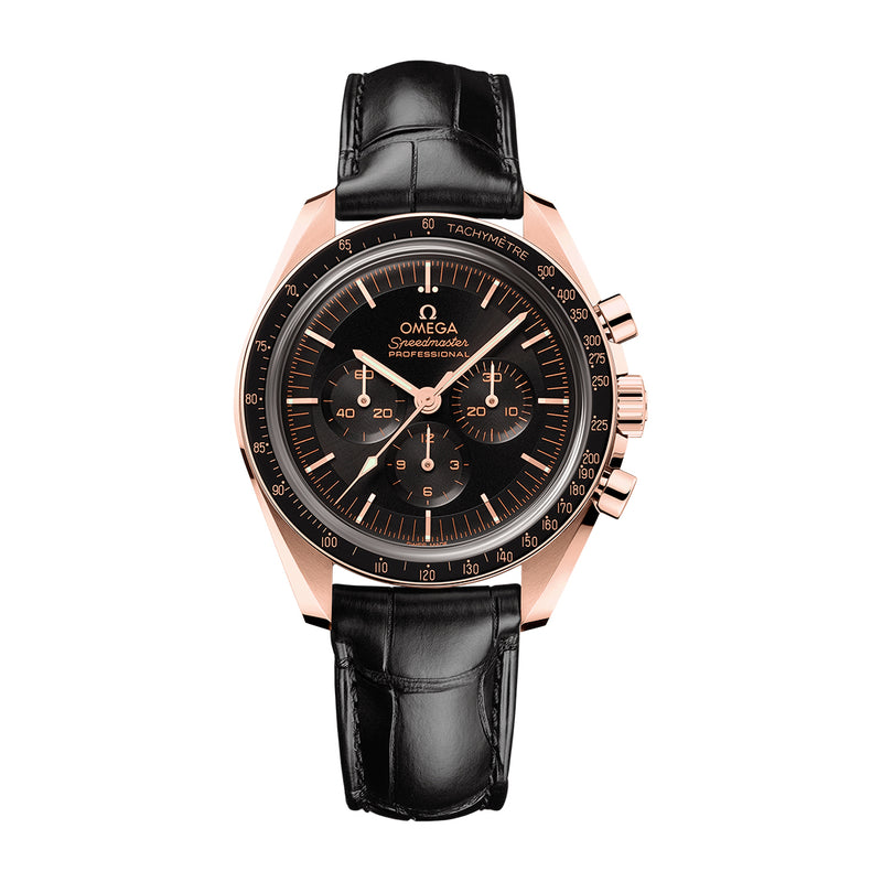 Omega Speedmaster Moonwatch 18ct Rose Gold