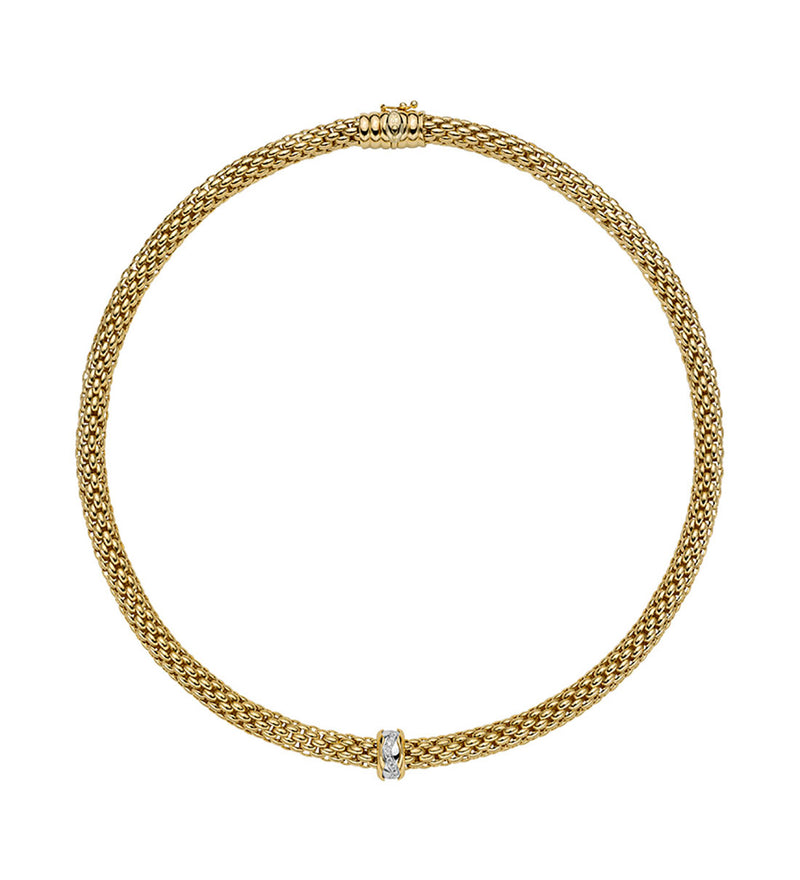 Fope Love Nest 18ct Yellow Gold Necklace