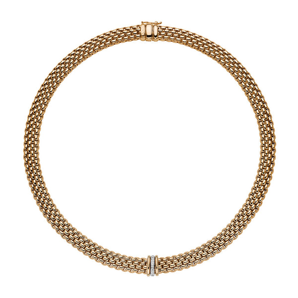 Fope Panorama 18ct Yellow Gold Necklace