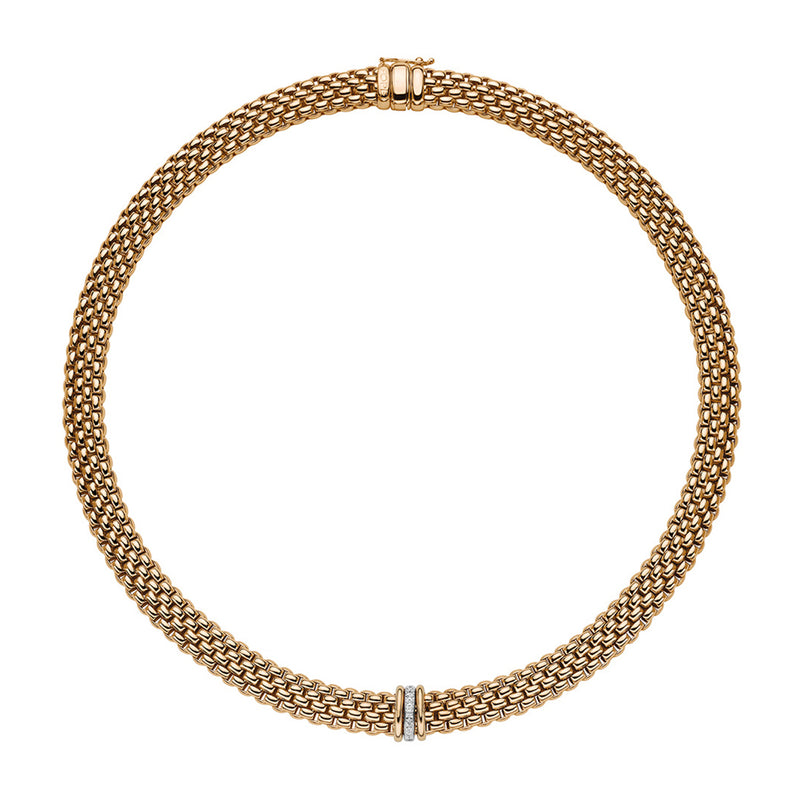 Fope Panorama 18ct Yellow Gold Necklace