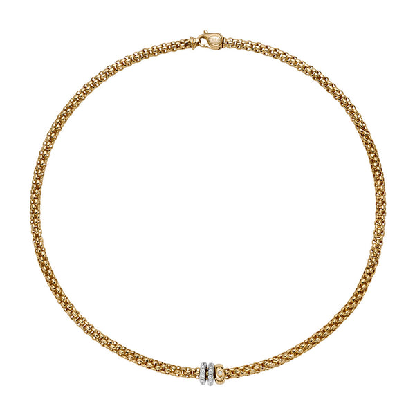 Fope Solo 18ct Yellow Gold Necklace