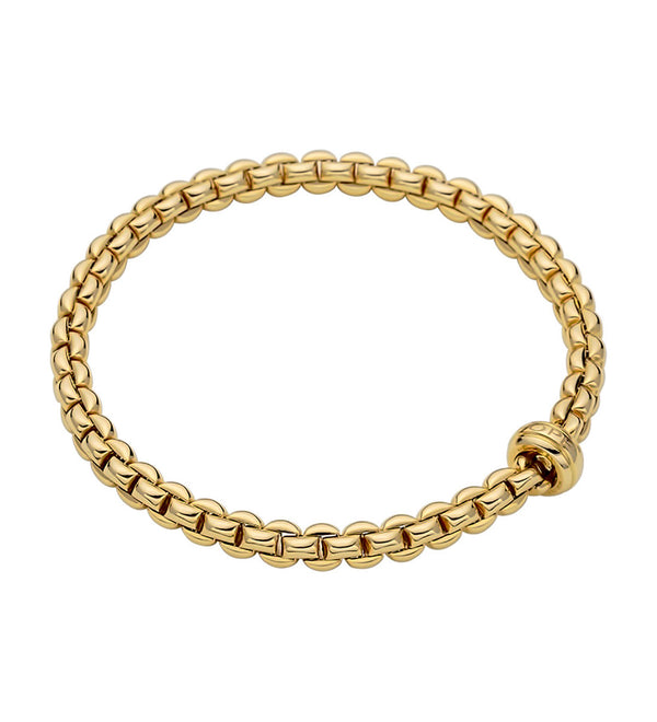 Fope Eka Flex'It 18ct Yellow Gold Bracelet