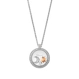 Chopard Happy Diamonds Sun, Moon and Stars 18ct White Gold Diamond Pendant and Chain