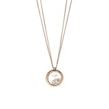 Chopard Happy Diamonds Happy Sun, Moon and Stars 18ct Rose Gold Diamond Pendant and Chain