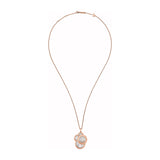 Chopard Happy Diamonds Happy Dreams 18ct Rose Gold Diamond and Mother of Pearl Pendant and Chain