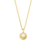 Chopard Happy Diamonds Icons 18ct Yellow Gold Diamond Pendant and Chain