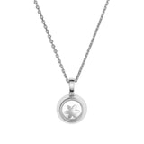 Chopard Happy Snowflakes 18ct White Gold Diamond and Diamond Pendant and Chain