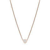 Chopard My Happy Hearts 18ct Rose Gold and Mother of Pearl Necklace