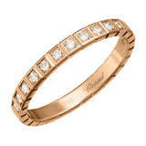 Chopard Ice Cube Mini 18ct Rose Gold Diamond Ring