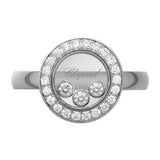 Chopard Happy Diamonds 18ct White Gold Diamond Ring