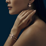 Chopard Happy Hearts Golden Hearts 18ct Rose Gold Diamond Bangle