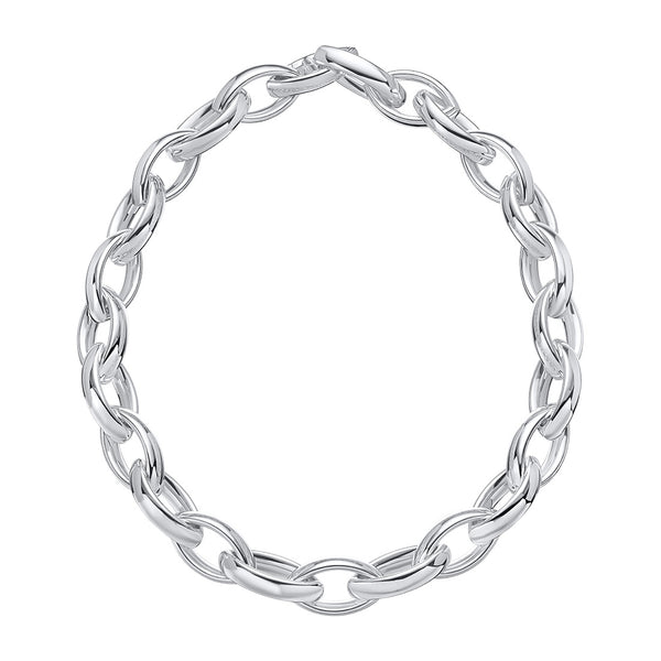 Sterling Silver Link Necklace