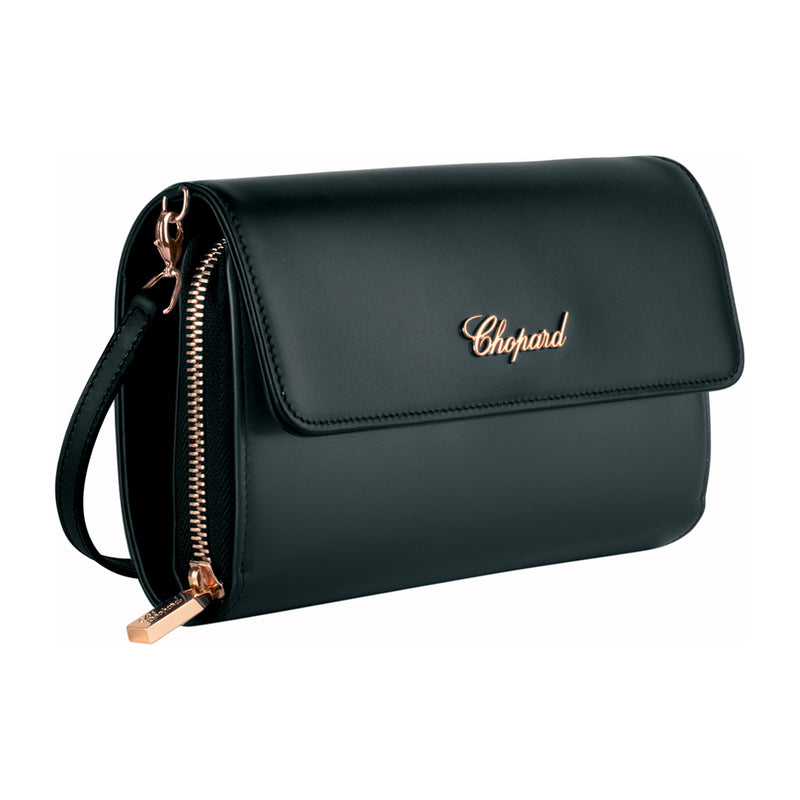 Chopard Tokyo Black Calfskin Leather Handbag