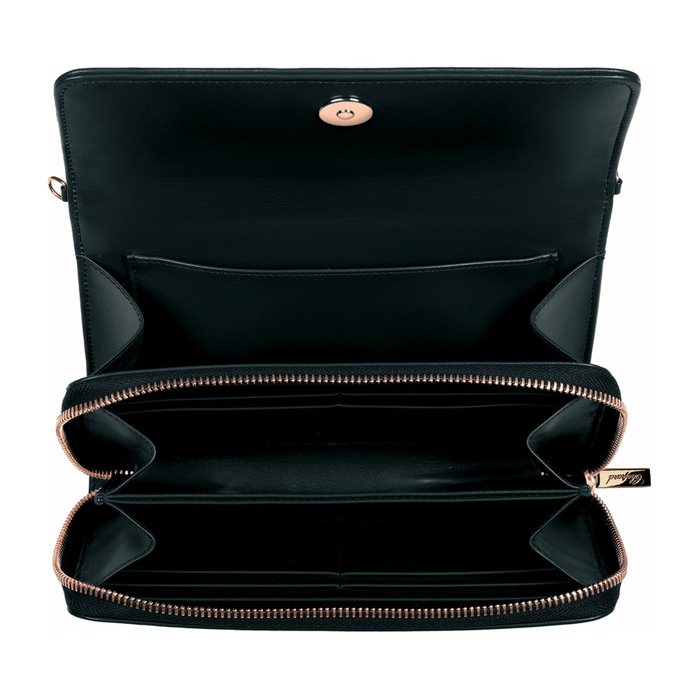 Chopard Tokyo Black Calfskin Leather Handbag – Mallory