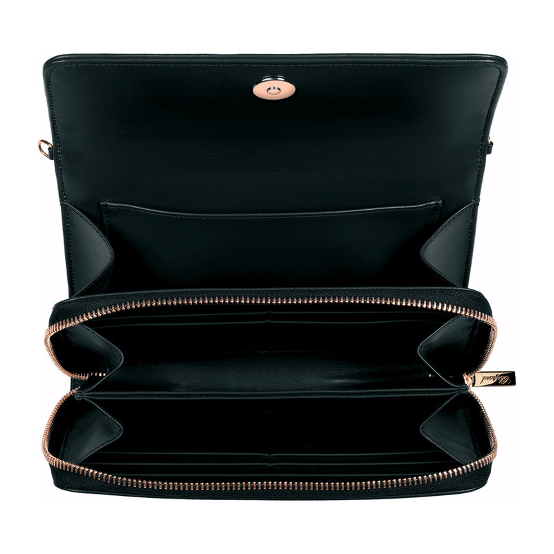 Chopard Tokyo Black Calfskin Leather Handbag