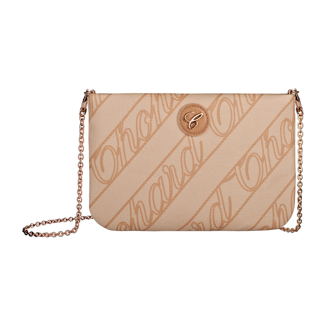 Chopard Chopardissimo Camel Canvas Mini Pouch – Mallory