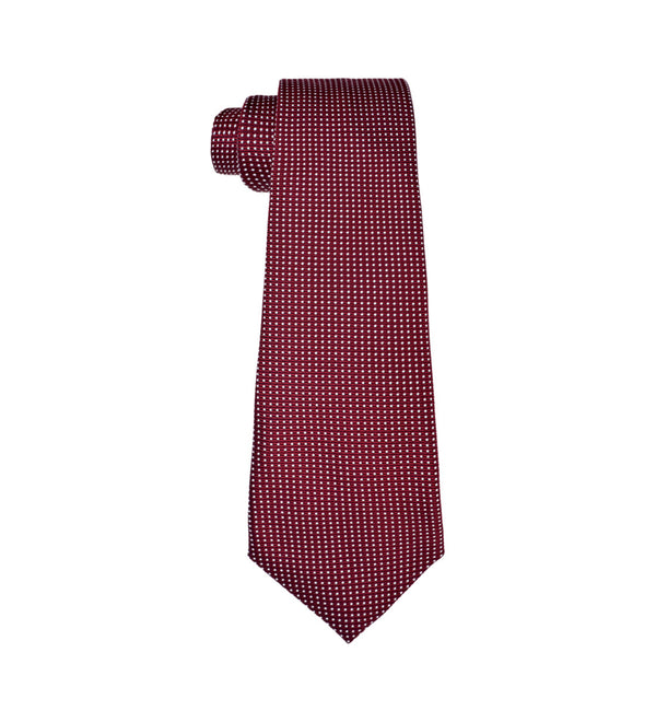 Chopard Puntini Claret Red Tie