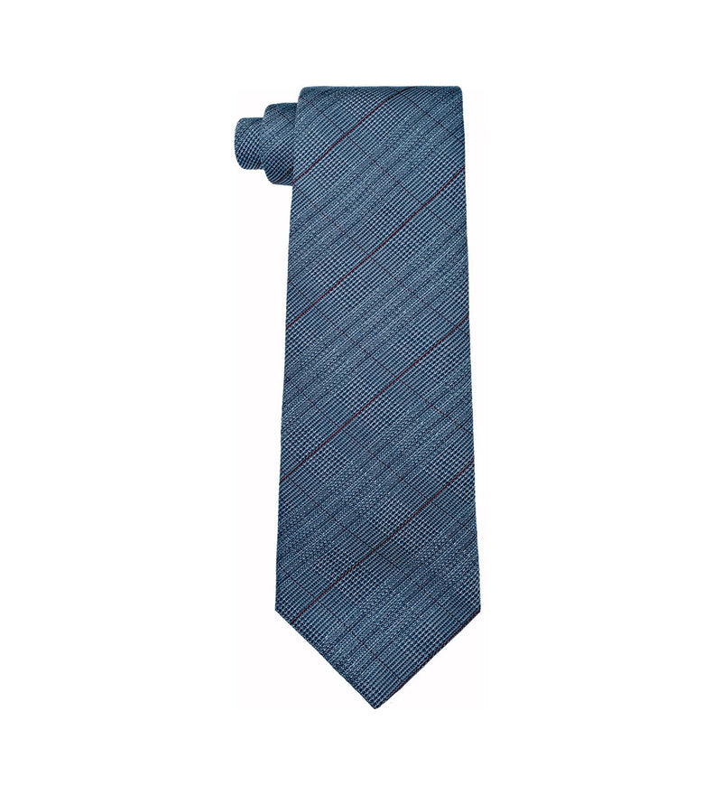Chopard Oxford Light Blue Silk Jacquard Tie