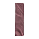 Chopard Houndstooth Bordeaux Wool Scarf