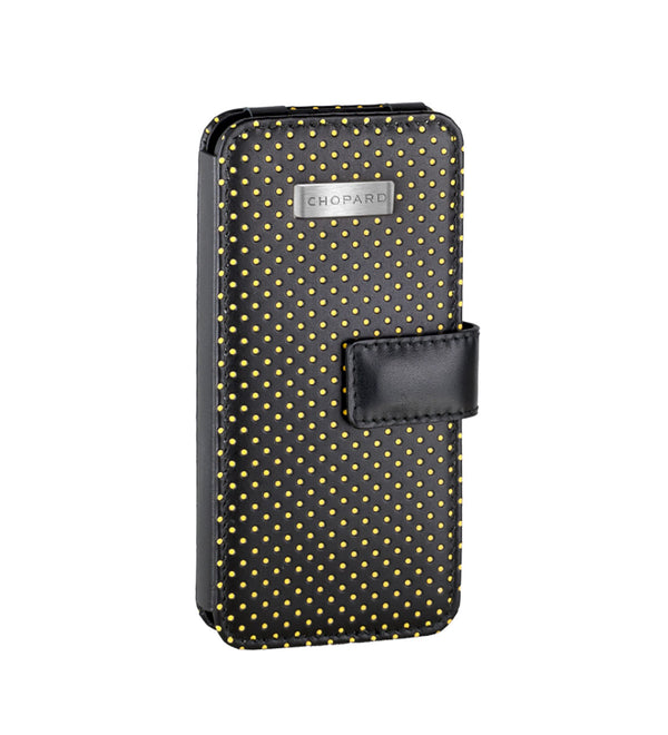 Chopard Classic Racing Black and Yellow Leather iPhone 6 Case
